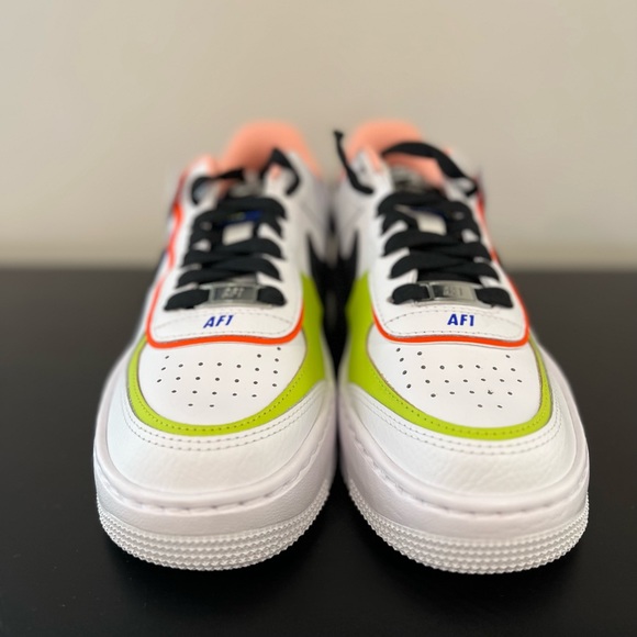 Nike Air Force 1 Low Shadow “White Multi” (DV2186-100) Women’s Size 5 - Picture 3 of 7